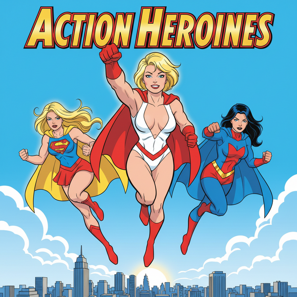 Velvet Noir – Action Heroines