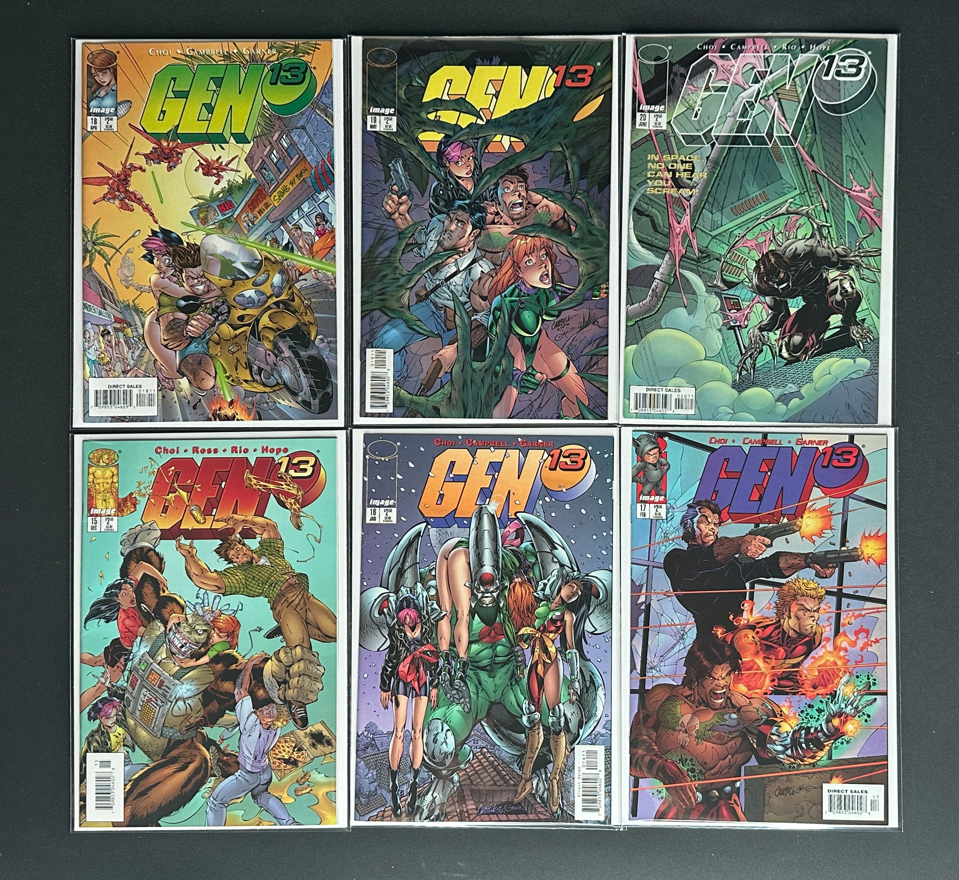 Gen13 Vol. 2 early issues #0-#4